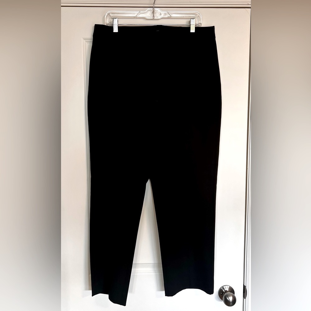 J. Crew, Kate Straight, Size 14, Black Pant. New with Tags.